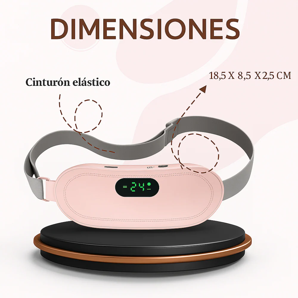 🔥 WarmyEase™ — Cinturón térmico anti cólicos con vibración